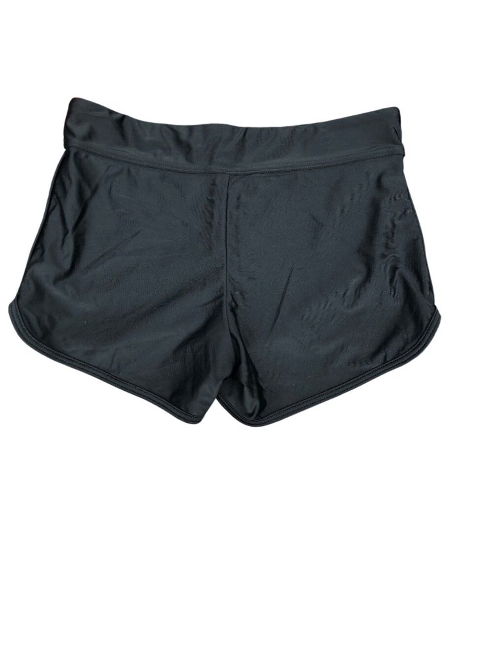 My Charmo NWT Swim Workout Shorts Womens M Black UPF 50+ Athletic Nylon Spandex - Picture 4 of 6